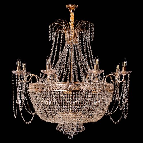 Люстра Валенсия №10 - 16 ламп рожковая в Сочи Люстра Валенсия №10 - 16 ламп рожковая в Сочи
