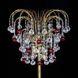 Торшер Агата шар под бронзу Красный в Сочи Торшер Агата шар под бронзу Красный в Сочи