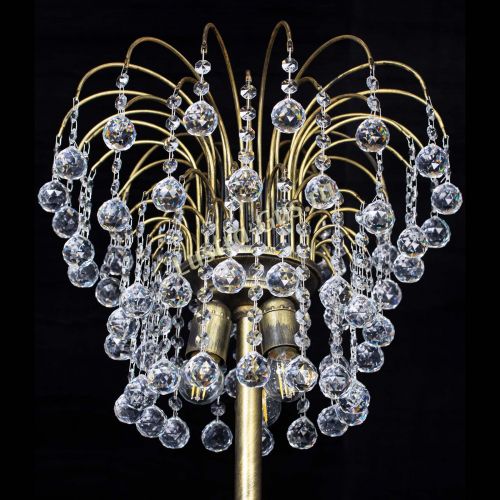 Торшер Агата шар под бронзу в Сочи Гусь Хрустальный