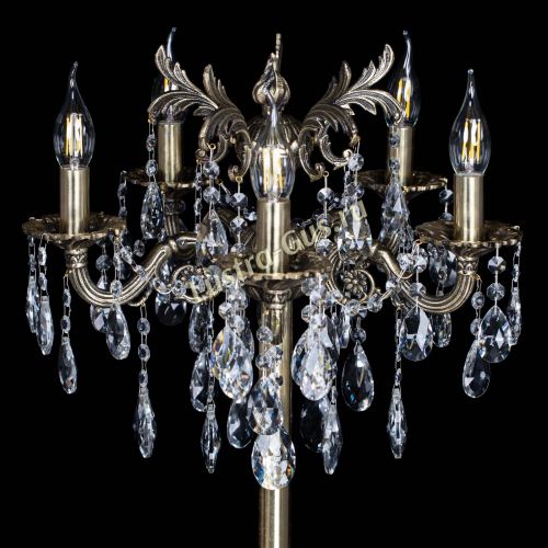 Бронзовый торшер Антей №5/1 в Сочи Гусь Хрустальный