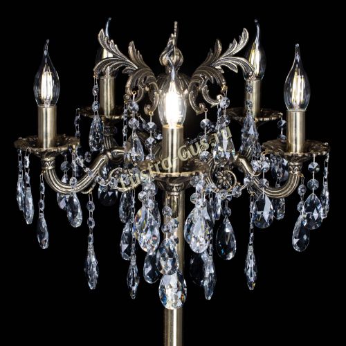 Бронзовый торшер Антей №5/1 в Сочи Гусь Хрустальный