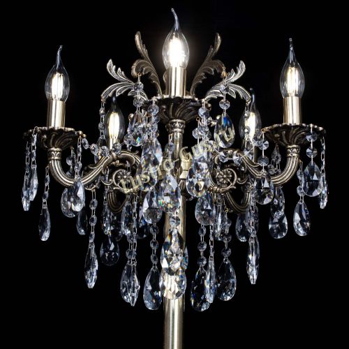 Бронзовый торшер Антей №5/1 в Сочи Гусь Хрустальный