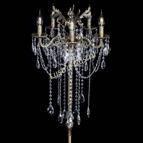 Бронзовый торшер Антей №5/2 в Сочи Гусь Хрустальный