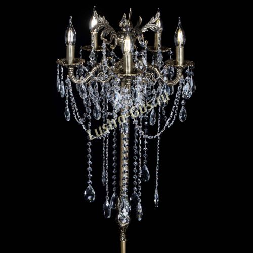 Бронзовый торшер Антей №5/2 в Сочи Гусь Хрустальный