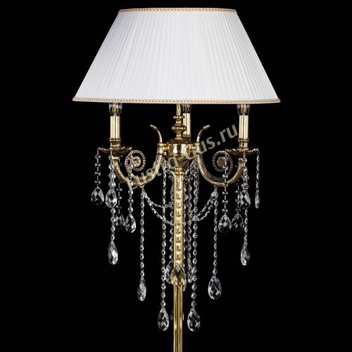 Бронзовый торшер Антик №3 баден в Сочи Гусь Хрустальный