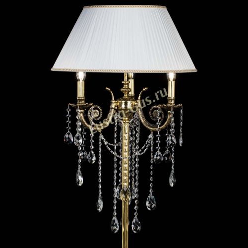 Бронзовый торшер Антик №3 баден в Сочи Гусь Хрустальный