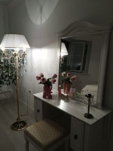 Бронзовый торшер Антик №3 баден отзыв и фото покупателя