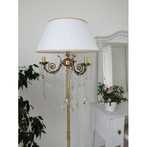 Бронзовый торшер Антик №3 баден в Сочи Гусь Хрустальный