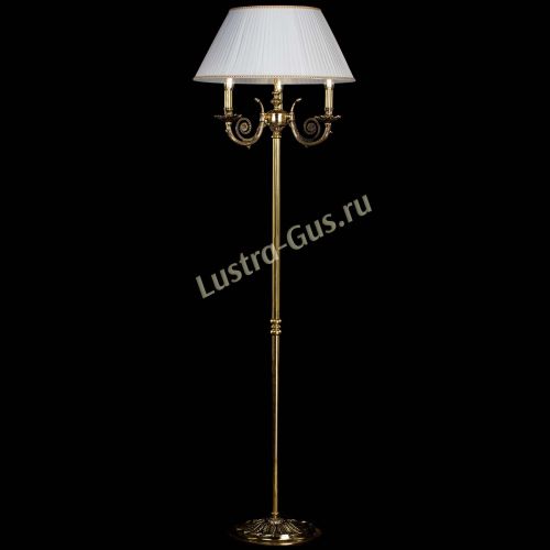 Бронзовый торшер Антик №3 в Сочи Гусь Хрустальный