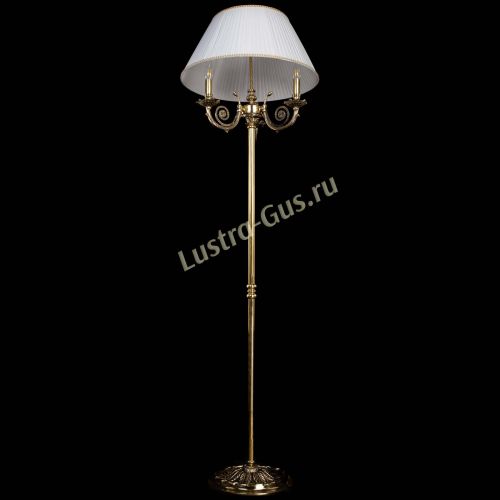 Бронзовый торшер Антик №3 в Сочи Гусь Хрустальный