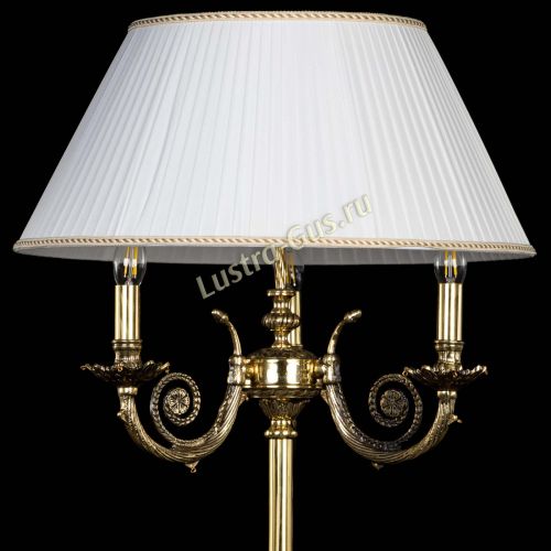 Бронзовый торшер Антик №3 в Сочи Гусь Хрустальный