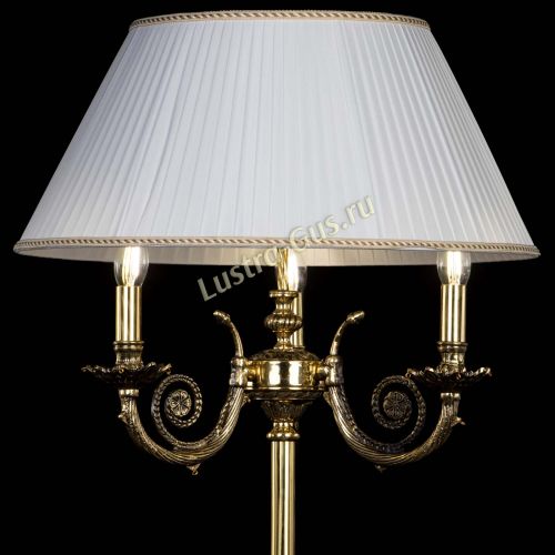 Бронзовый торшер Антик №3 в Сочи Гусь Хрустальный