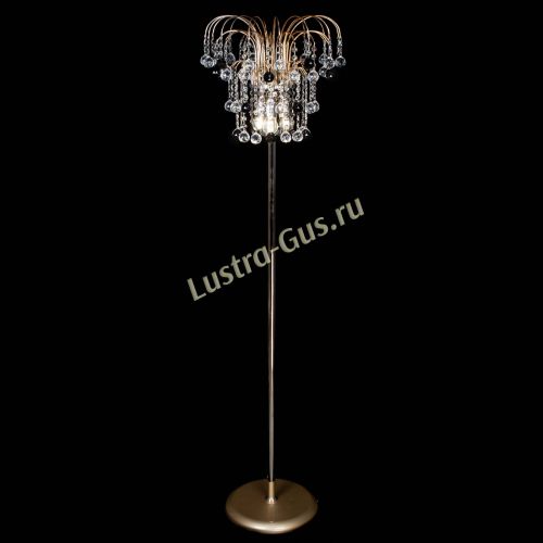 Торшер Акация шар черный в Сочи Гусь Хрустальный