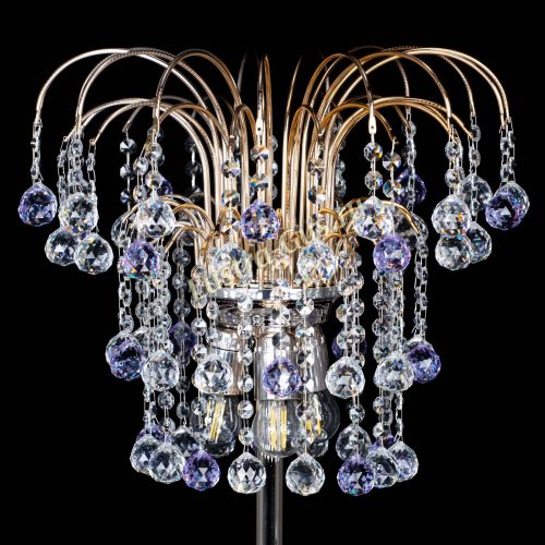 Торшер Акация шар фиолетовый в Сочи Гусь Хрустальный