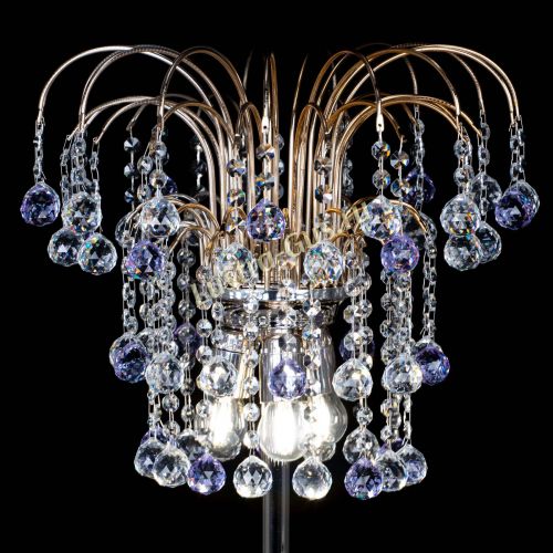 Торшер Акация шар фиолетовый в Сочи Гусь Хрустальный