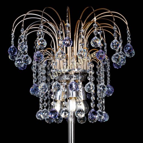 Торшер Акация шар фиолетовый в Сочи Гусь Хрустальный