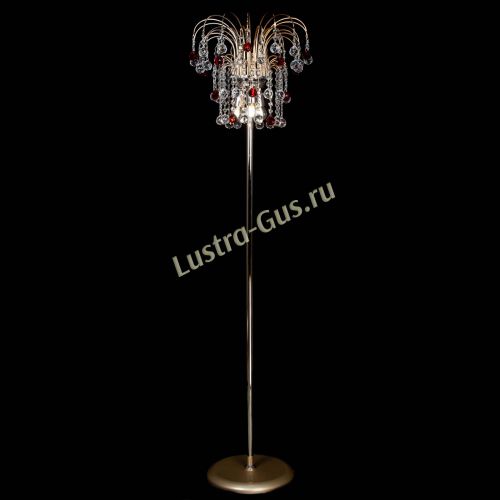 Торшер Акация шар красный в Сочи Гусь Хрустальный