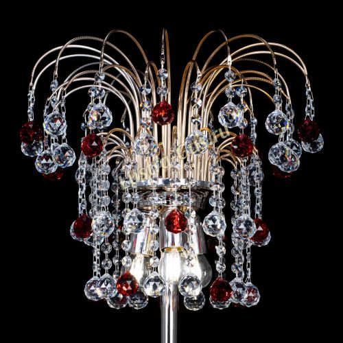 Торшер Акация шар красный в Сочи Гусь Хрустальный