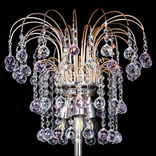 Торшер Акация шар розовый в Сочи Гусь Хрустальный