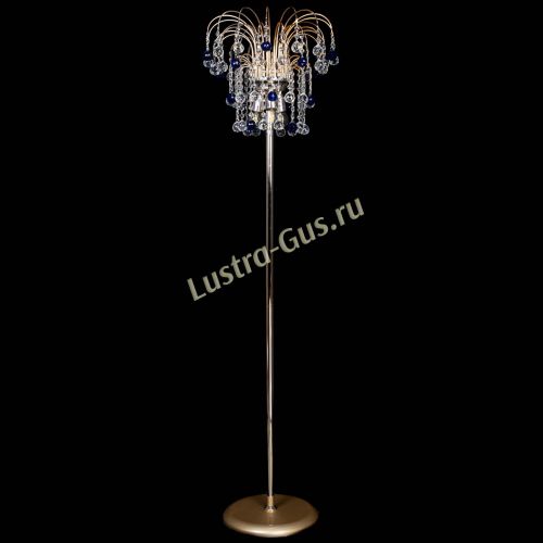 Торшер Акация шар синий в Сочи Гусь Хрустальный