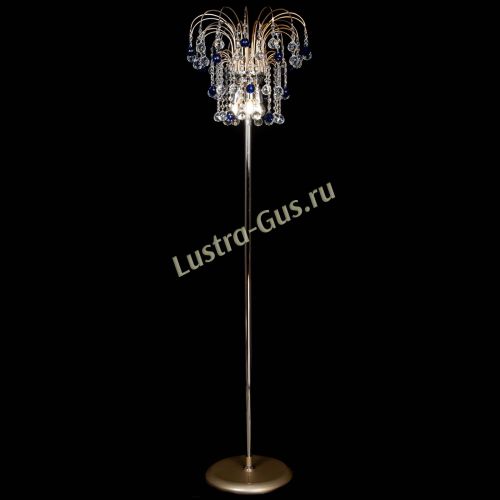 Торшер Акация шар синий в Сочи Гусь Хрустальный