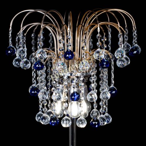 Торшер Акация шар синий в Сочи Гусь Хрустальный