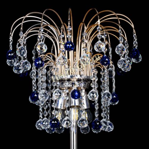 Торшер Акация шар синий в Сочи Гусь Хрустальный