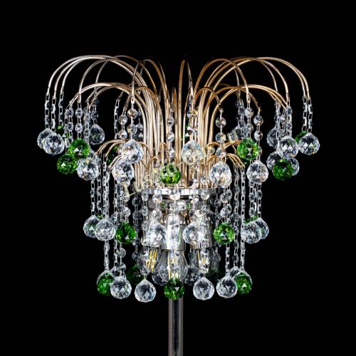 Торшер Акация шар зеленый в Сочи Гусь Хрустальный