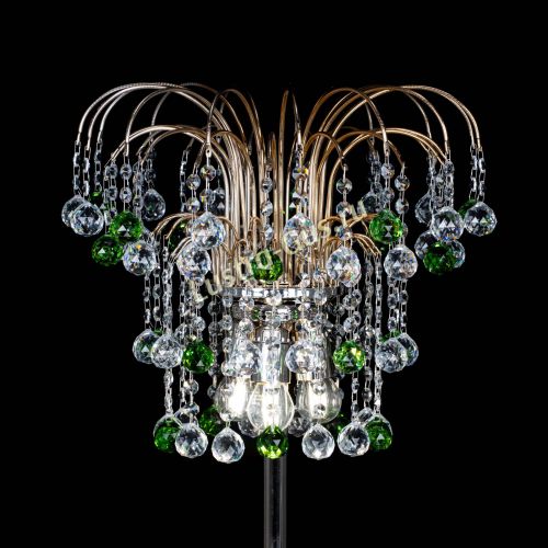 Торшер Акация шар зеленый в Сочи Гусь Хрустальный