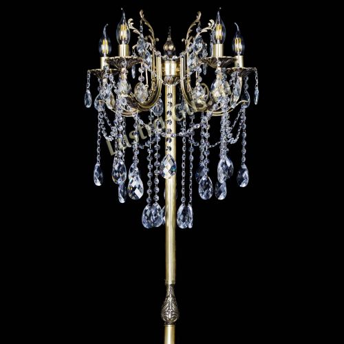 Бронзовый торшер Матильда №2 баден в Сочи Гусь Хрустальный