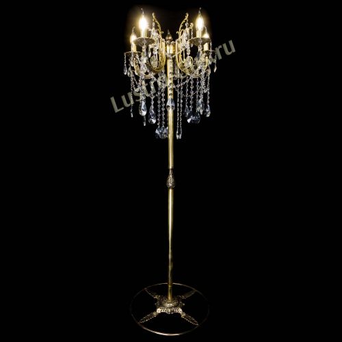 Бронзовый торшер Матильда №2 лучик в Сочи Гусь Хрустальный