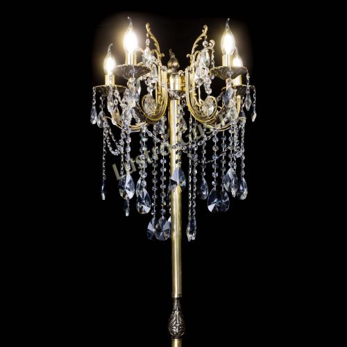 Бронзовый торшер Матильда №2 лучик в Сочи Гусь Хрустальный