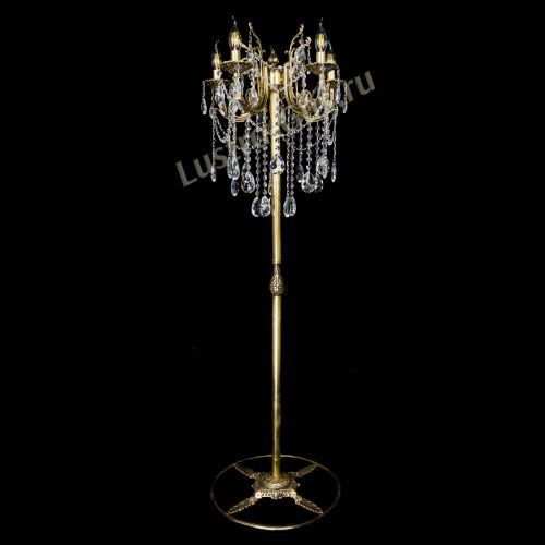 Бронзовый торшер Матильда №2 журавлик в Сочи Гусь Хрустальный