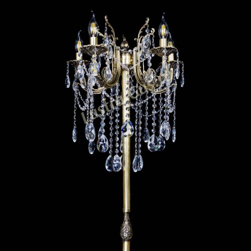 Бронзовый торшер Матильда №2 журавлик в Сочи Гусь Хрустальный