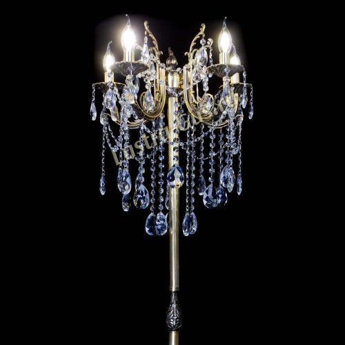 Бронзовый торшер Матильда №2 журавлик в Сочи Гусь Хрустальный