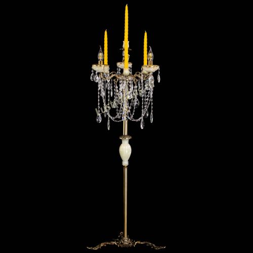 Торшер бронзовый Оникс №3 баден в Сочи Гусь Хрустальный