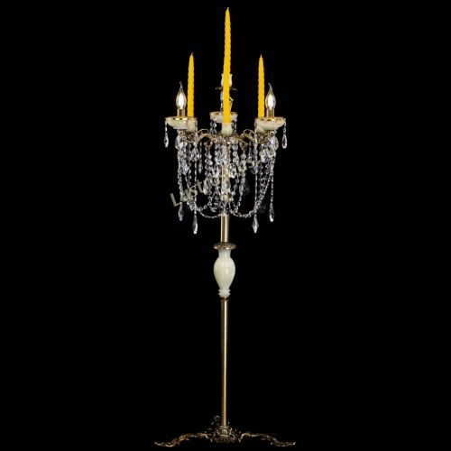 Торшер бронзовый Оникс №3 лучик в Сочи Гусь Хрустальный