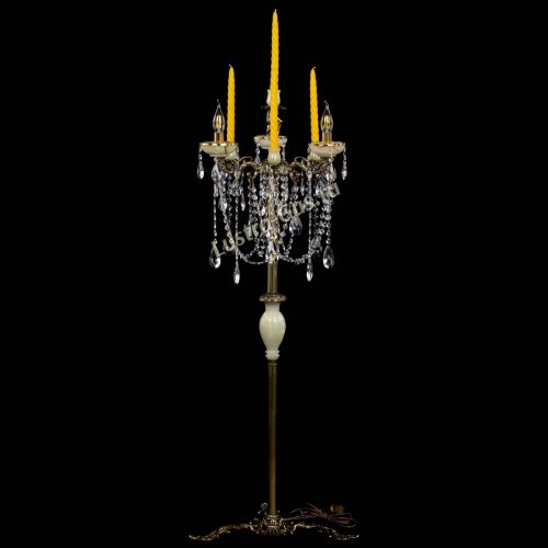 Торшер бронзовый Оникс №3 журавлик в Сочи Гусь Хрустальный