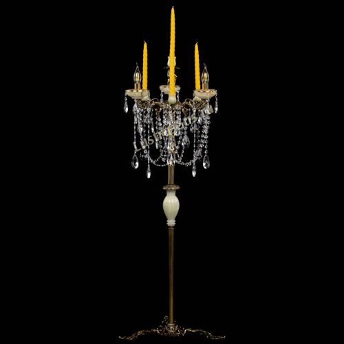 Торшер бронзовый Оникс №3 журавлик в Сочи Гусь Хрустальный