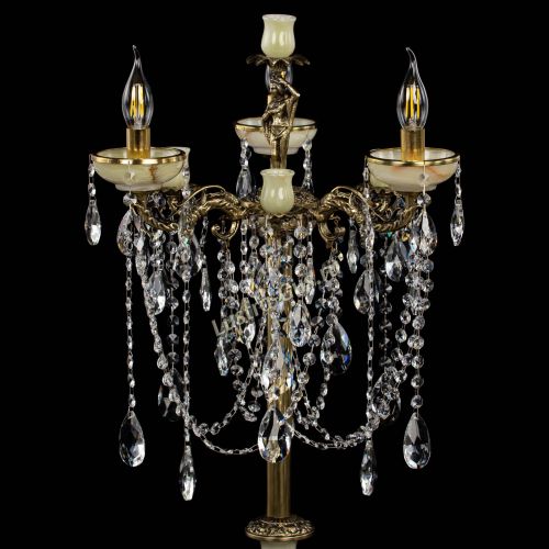 Торшер бронзовый Оникс №3 журавлик в Сочи Гусь Хрустальный