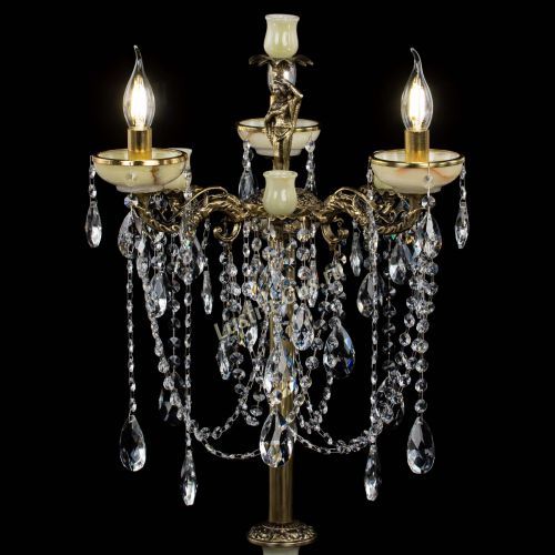 Торшер бронзовый Оникс №3 журавлик в Сочи Гусь Хрустальный