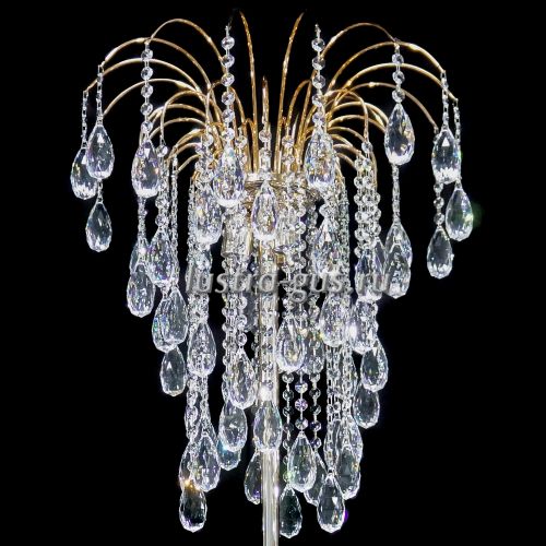 Торшер Каскад кулон длинный в Сочи Гусь Хрустальный