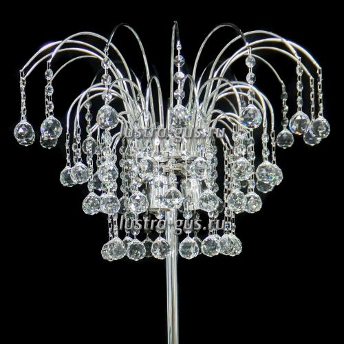 Торшер Каскад шар 30 короткий в Сочи Гусь Хрустальный