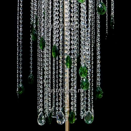 Торшер Каскад Винтаж длинный цветной в Сочи Гусь Хрустальный