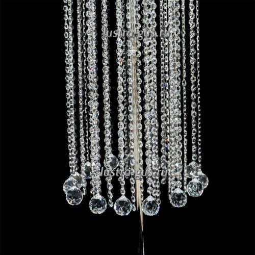 Торшер Каскад высокий в Сочи Гусь Хрустальный