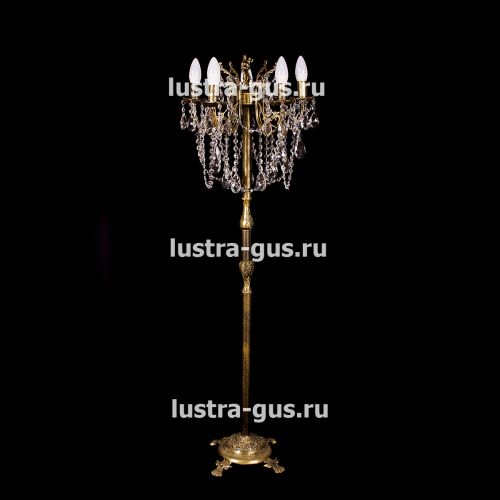 Торшер Изабелла 5 ламп в Сочи Гусь Хрустальный