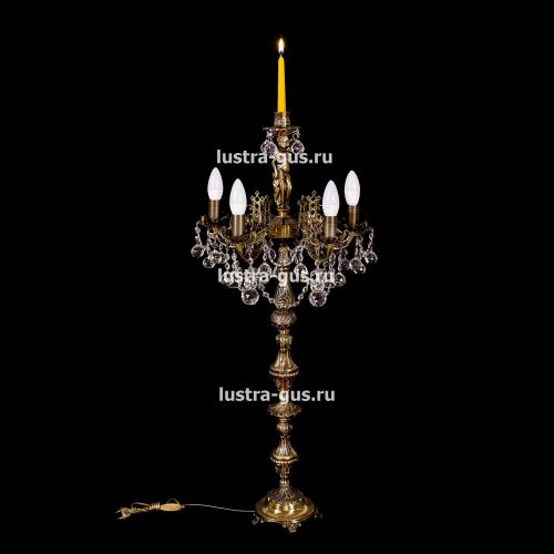 Торшер Изабелла богиня 5 ламп в Сочи Гусь Хрустальный