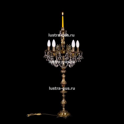 Торшер Изабелла богиня 5 ламп в Сочи Гусь Хрустальный
