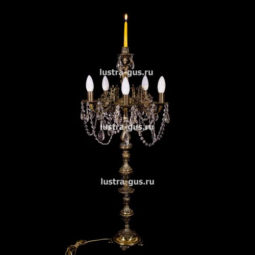 Торшер Изабелла богиня журавлик 5 ламп в Сочи Гусь Хрустальный