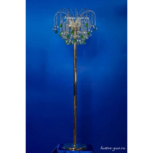 Торшер Пирамидка зеленая в Сочи Гусь Хрустальный